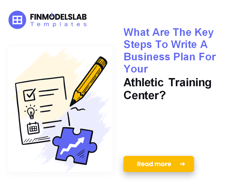 How to Write an Athletic Training Center Business Plan