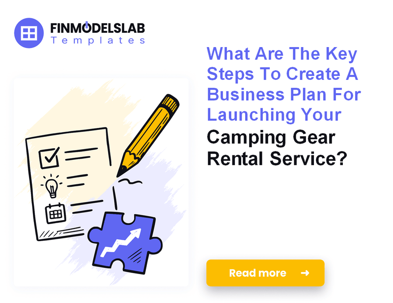 How to Write a Camping Gear Rental Business Plan: 7 Actionable Steps