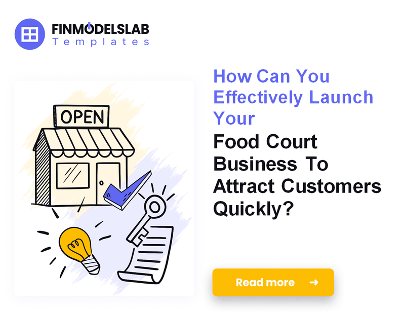 How to Launch a Food Court: Financial Planning and 5-Year Projections