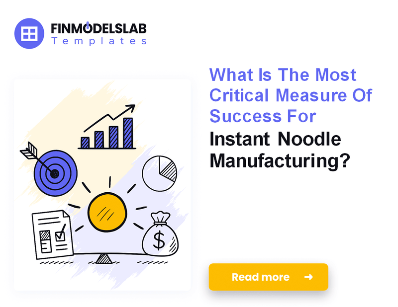 How Much Does It Cost To Run Instant Noodle Manufacturing Monthly?