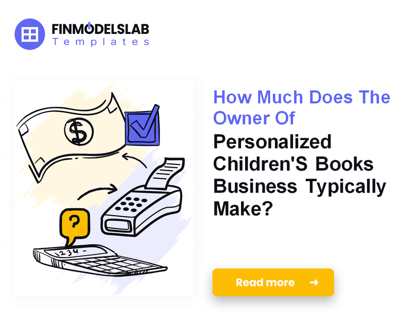 How Much Do Personalized Children's Books Owners Make?