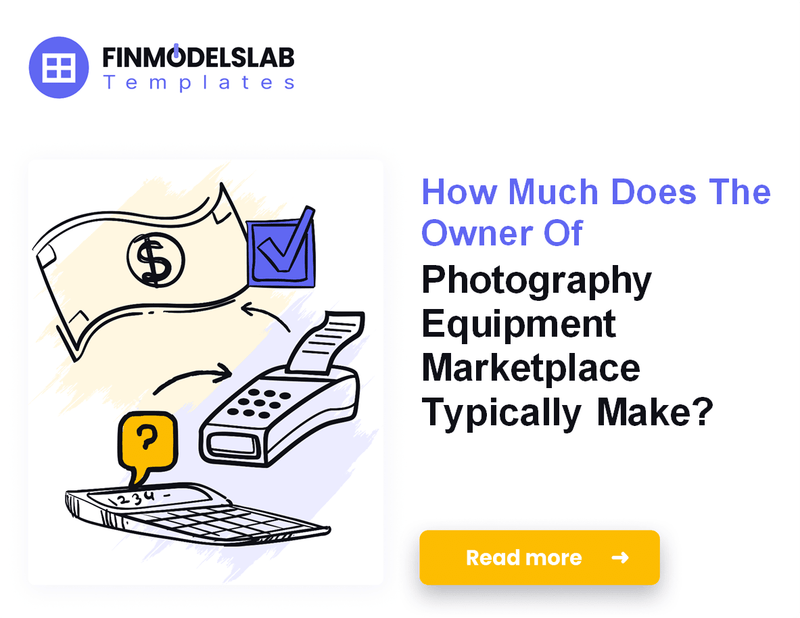 How Much Can Photography Equipment Marketplace Owners Make?