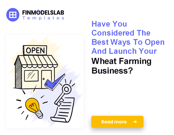 How to Launch a Wheat Farming Business: Financial Planning
