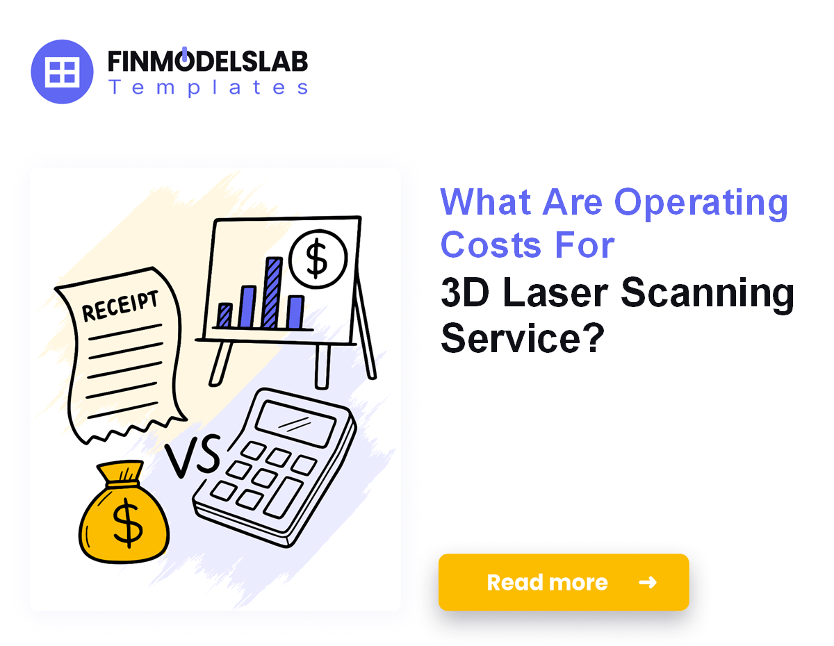 3D Laser Scanning Service Running Costs: $75k/Month
