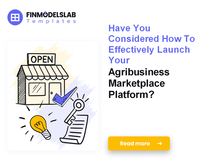 How to Launch an Agribusiness Marketplace: Financial Planning