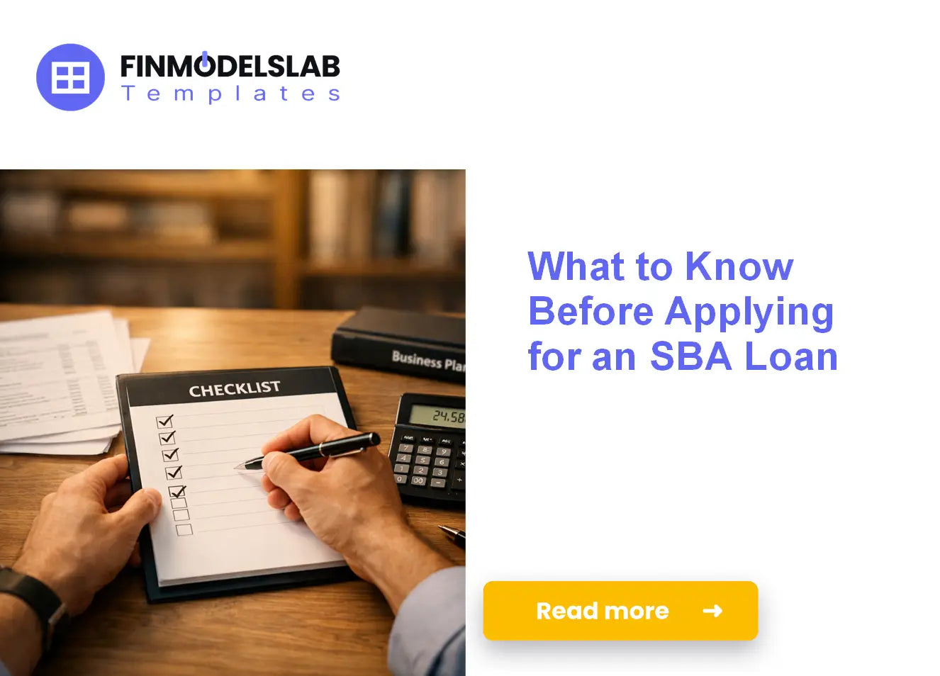 Comprehensive Guide on What to Consider Before Applying for an SBA Loan