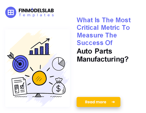 7 Core KPIs to Scale Auto Parts Manufacturing Profitability