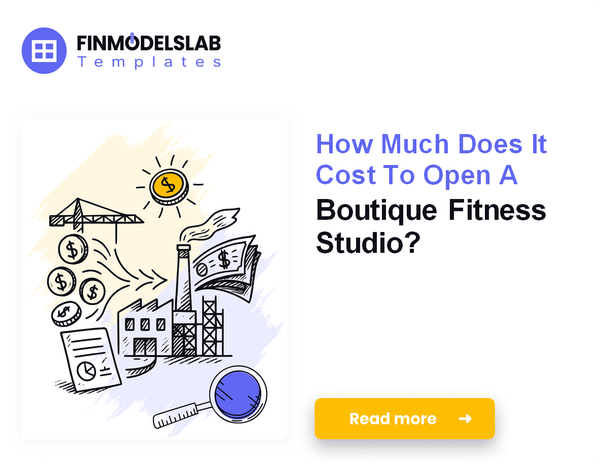 Calculating Startup Costs for a Boutique Fitness Studio