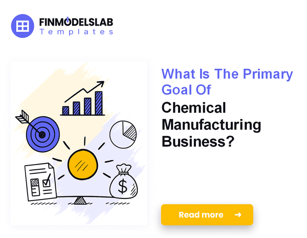 What Are the Monthly Running Costs for Chemical Manufacturing?
