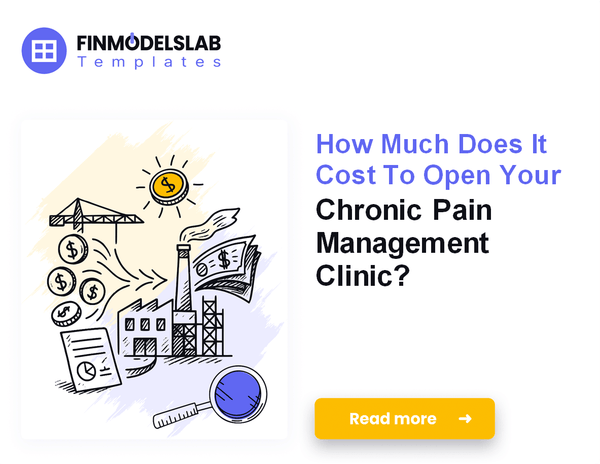 Analyze Startup Costs for a Chronic Pain Management Clinic