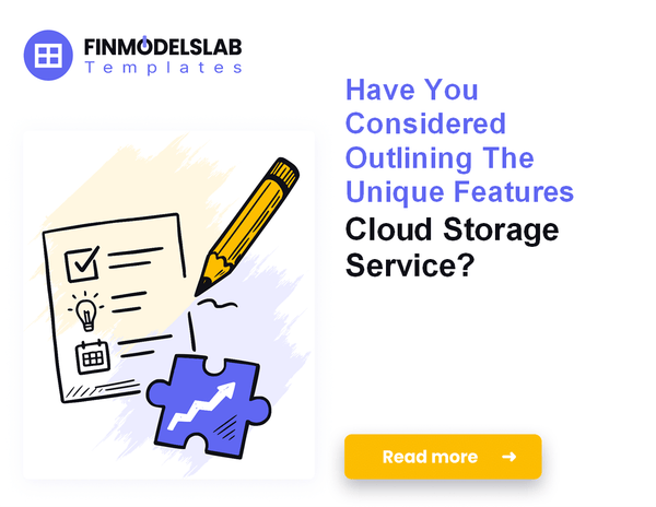 How to Write a Cloud Storage Service Business Plan
