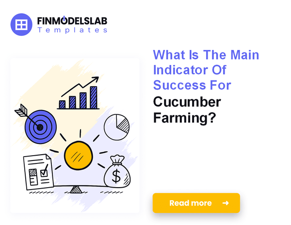 Analyzing Monthly Running Costs for Cucumber Farming Operations