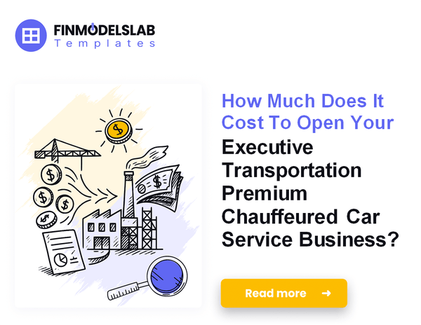 Calculate Startup Costs for Executive Transportation Service
