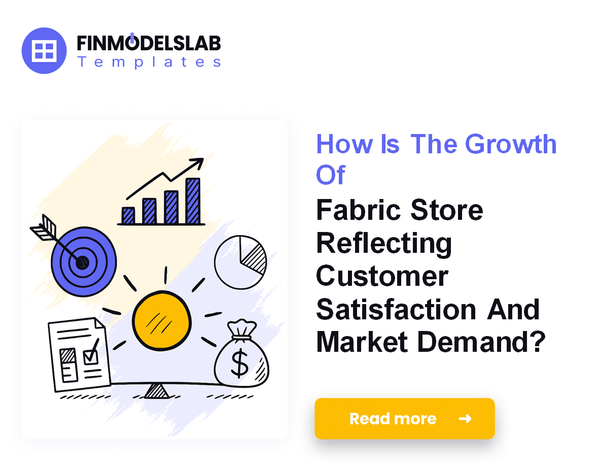 Analyzing the Monthly Running Costs for a Fabric Store