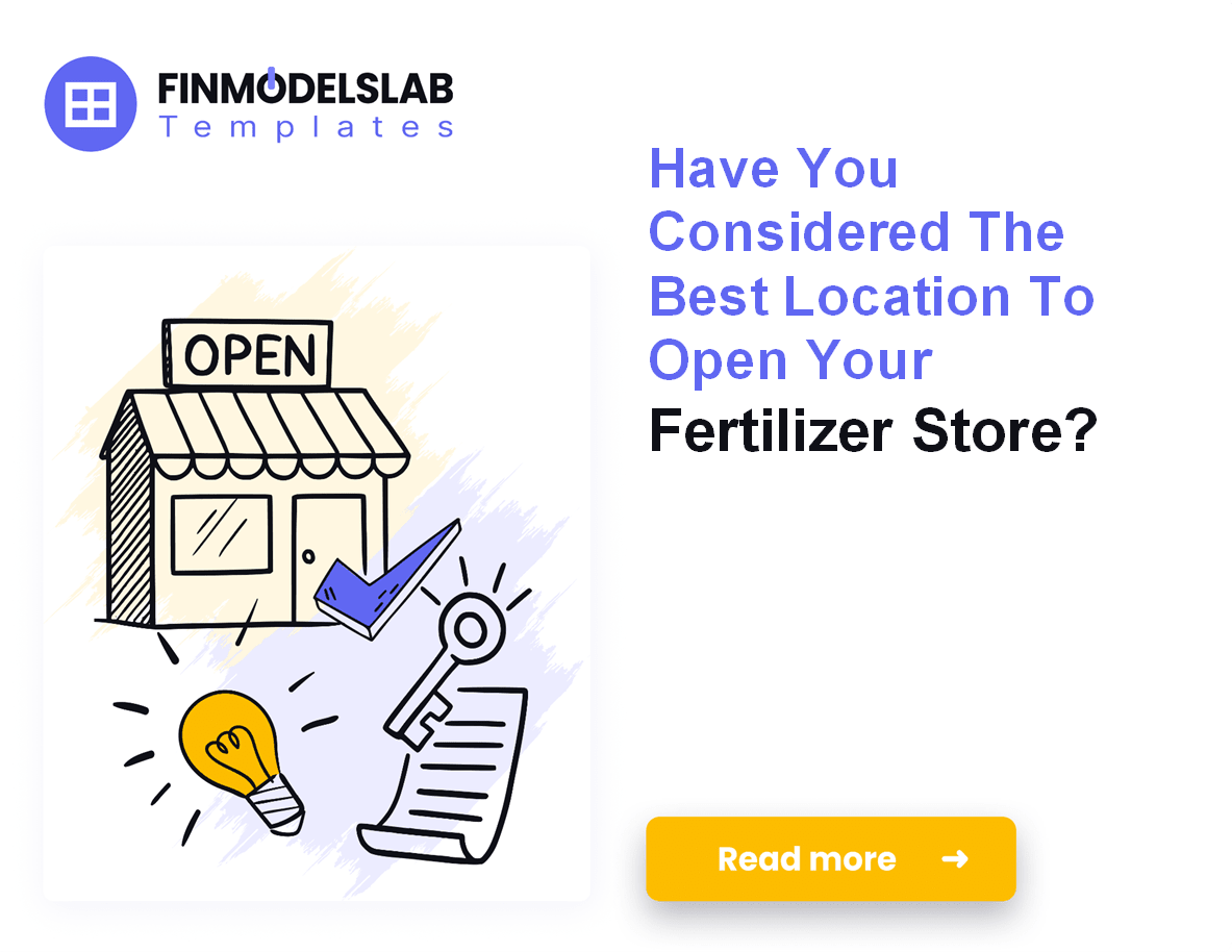 Fertilizer Store Financial Plan: Breakeven in 26 Months;