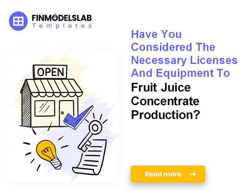 How to Launch a Fruit Juice Concentrate Production Business