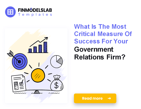 How Much Does It Cost To Run A Government Relations Firm Monthly?