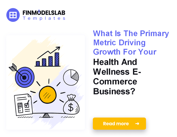 Tracking Key Performance Indicators for Health and Wellness E-Commerce