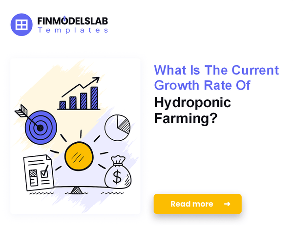 Running Costs for Hydroponic Farming: A Monthly Financial Breakdown