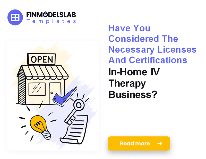 How to Launch In-Home IV Therapy: Financial Model and 5-Year Forecast