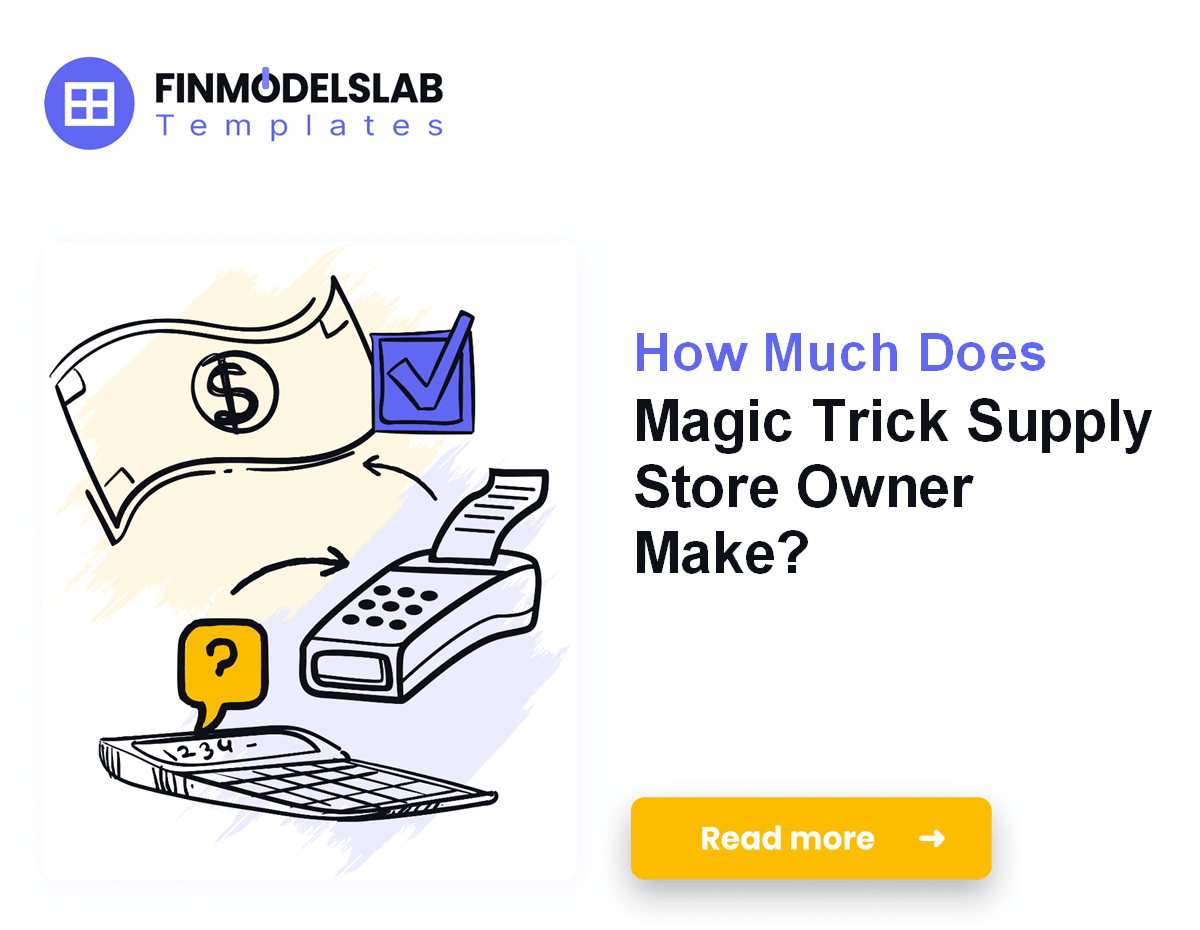 Magic Trick Store Owner Income: $44K Sales, 86% Margin