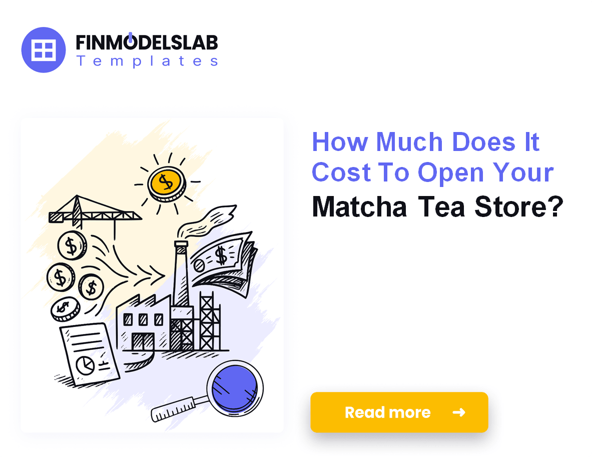 Matcha Tea Store Startup Costs: $205k, $193k CAPEX