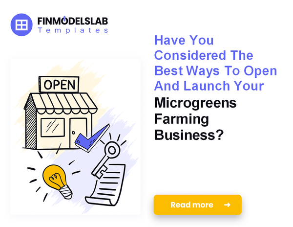 How to Launch a Microgreens Farming Business: 7 Steps