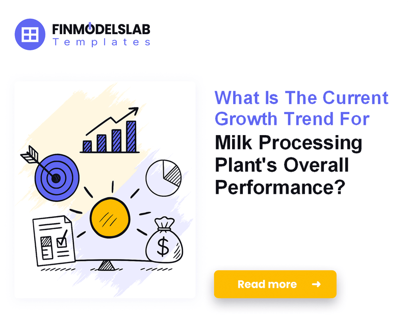 Analyzing The Monthly Running Costs For A Milk Processing Plant