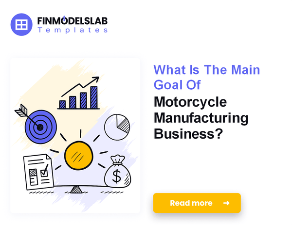 How Much Does It Cost To Run A Motorcycle Manufacturing Business?