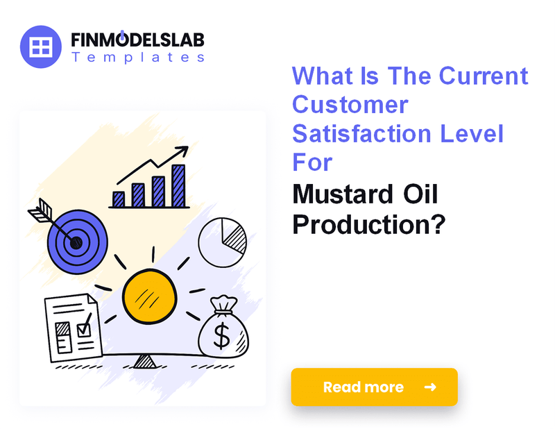 Running Costs for Mustard Oil Production: A Monthly Financial Breakdown