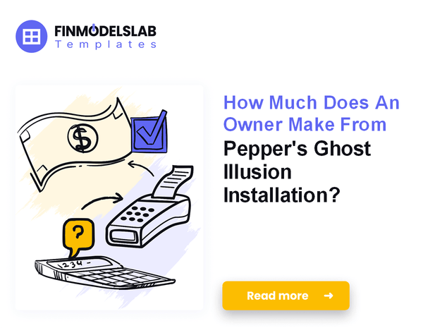 How Much Does An Owner Make From Pepper's Ghost Illusion Installation?