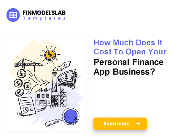 Startup Costs to Launch a Personal Finance App
