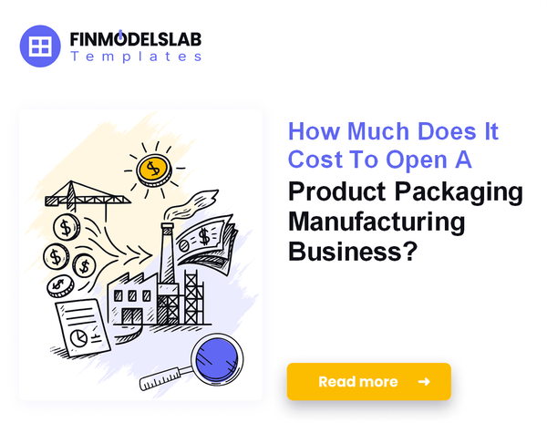 Startup Costs for Product Packaging Manufacturing
