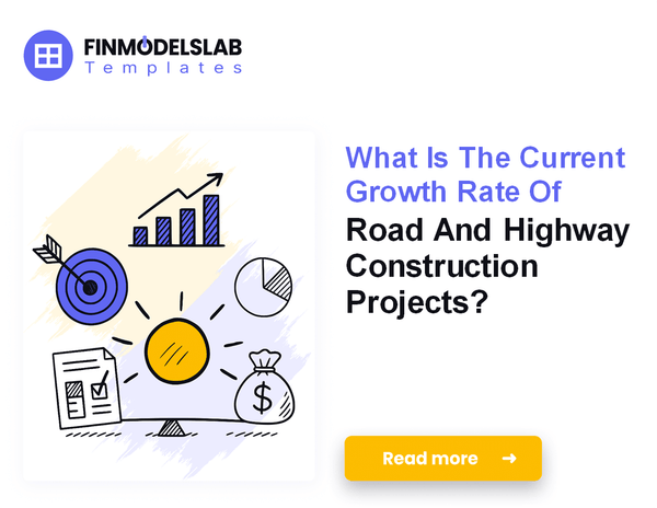How Much Does It Cost To Run Road and Highway Construction Monthly?