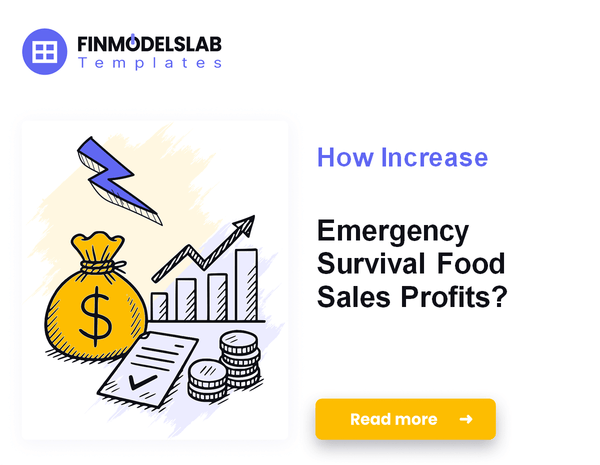 How Increase Emergency Survival Food Sales Profits?