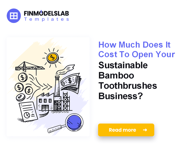 How Much Does It Cost To Launch Sustainable Bamboo Toothbrushes?