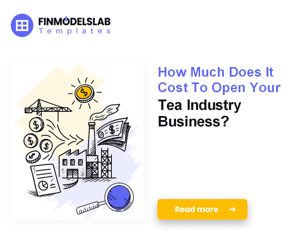 Startup Costs: How to Fund a Large-Scale Tea Industry Operation