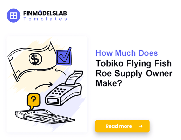 How Much Does Tobiko Flying Fish Roe Supply Owner Make?