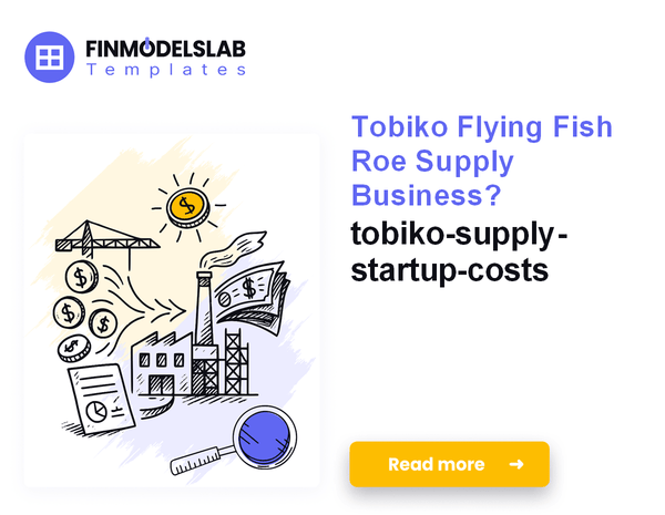 How Much To Open Tobiko Flying Fish Roe Supply Business?