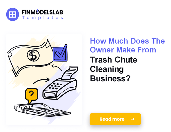 How Much Trash Chute Cleaning Owners Typically Make