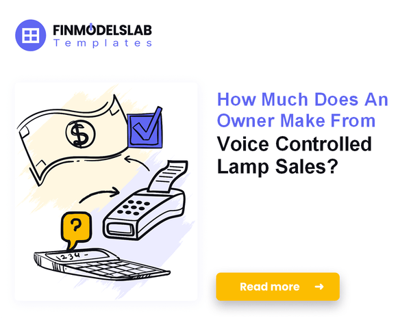 How Much Does An Owner Make From Voice Controlled Lamp Sales?