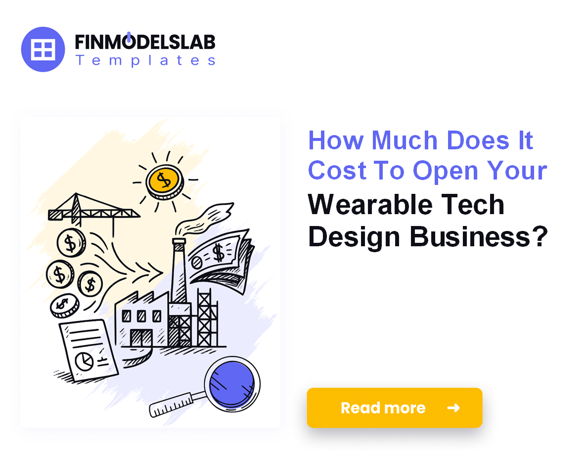Wearable Tech Design Costs: $152K CAPEX, $765K Cash