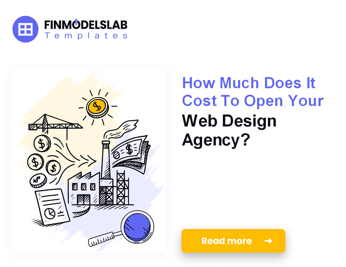 Web Design Agency Startup Costs: $45,500 CAPEX, $867K Cash;