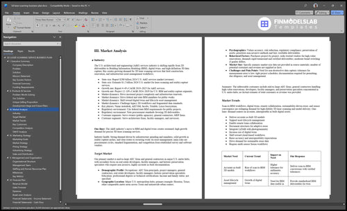 3d laser scanning business plan marketing analysis financialmodelslab