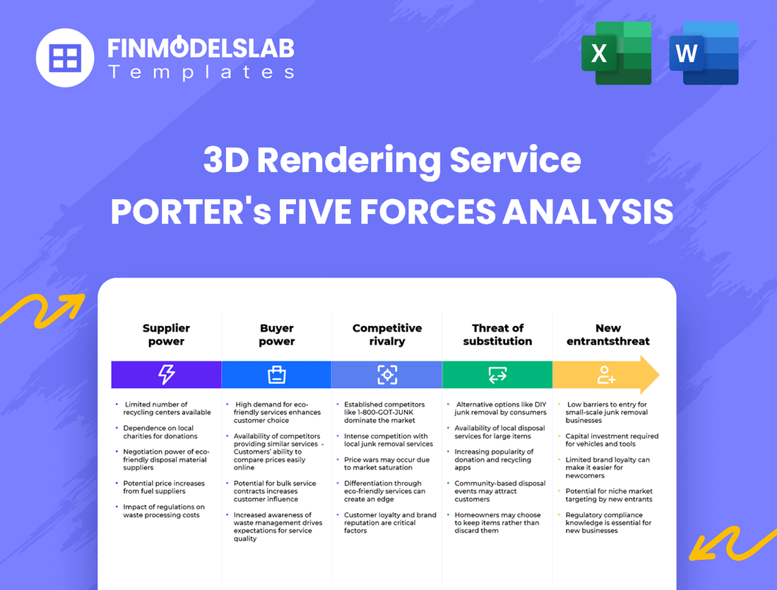 3D Rendering Service Porter