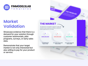 6 Pitch Deck Template Market Slide financialmodelslab