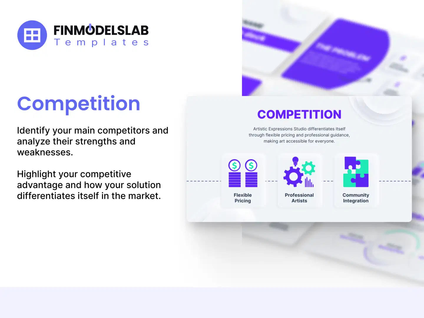8 Pitch Deck Template Competition Slide financialmodelslab