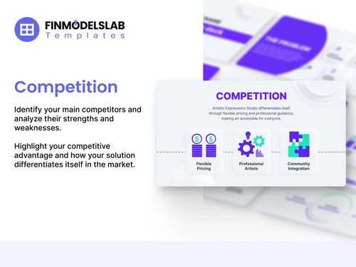 8 Pitch Deck Template Competition Slide financialmodelslab
