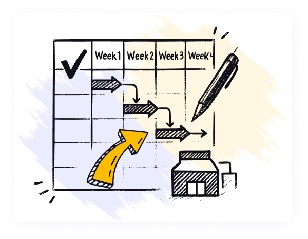 Gantt Chart Format for Visual Planning