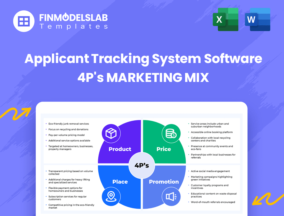 Applicant Tracking System Software Marketing Mix